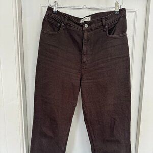 Abercrombie and Fitch "The 90's Straight Ultra High Rise"